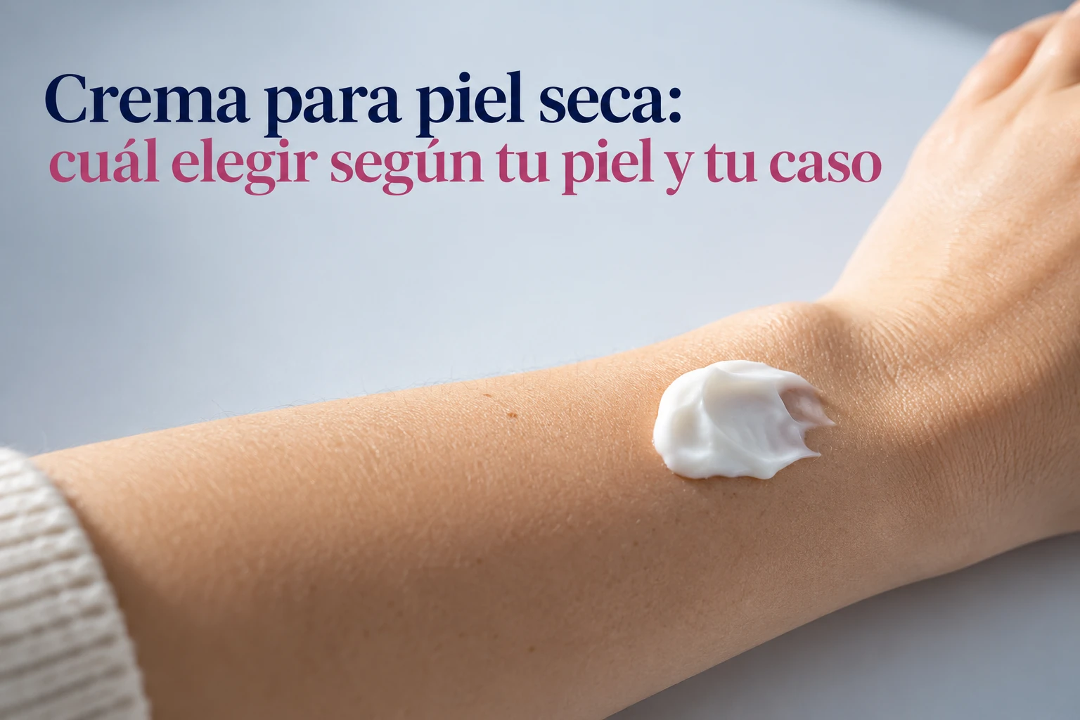 Crema para piel seca: cuál elegir según tu piel y tu caso