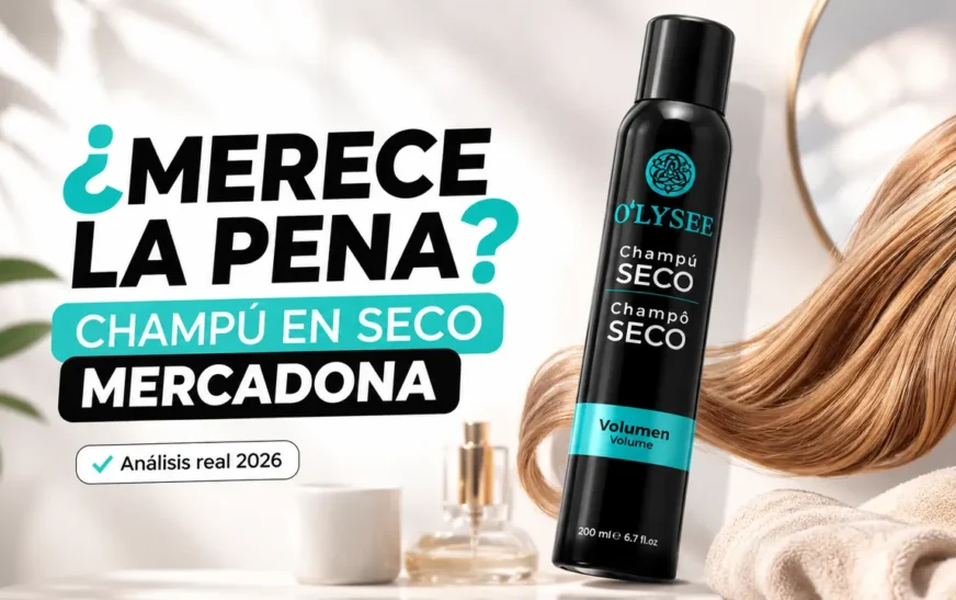 Champú en seco Mercadona: guía completa 2026