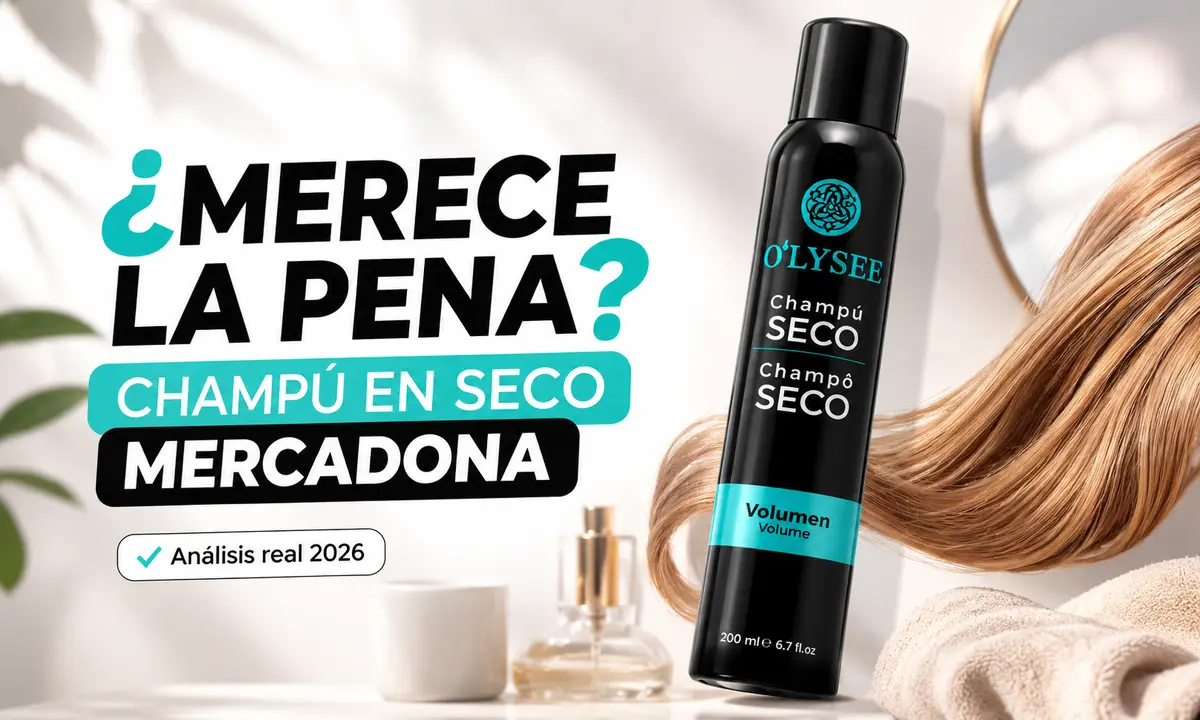 Champú en seco Mercadona: guía completa 2026
