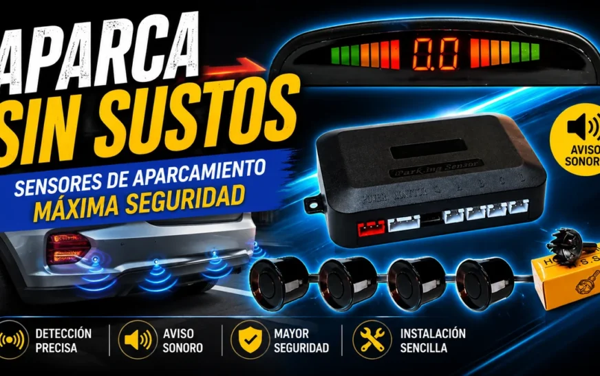 Mejores sensores de aparcamiento para coche: comparativa y guía
