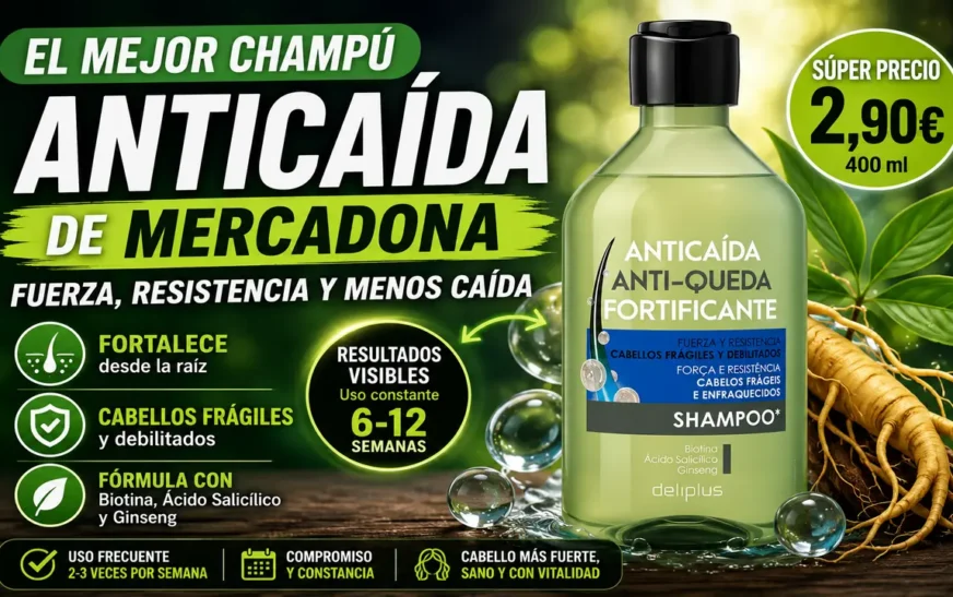 Champú Anticaída de Mercadona en 2026: Guía Completa de la Gama Deliplus