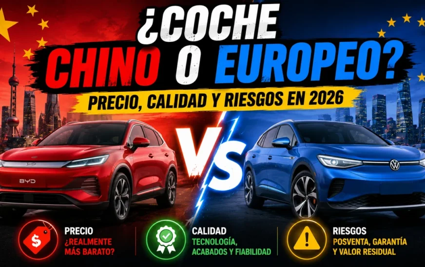 Coches chinos vs europeos en 2026: ¿merece la pena comprar uno?