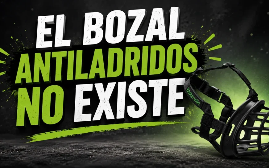 Bozal para perros: cuál elegir según su morro y qué dice la ley