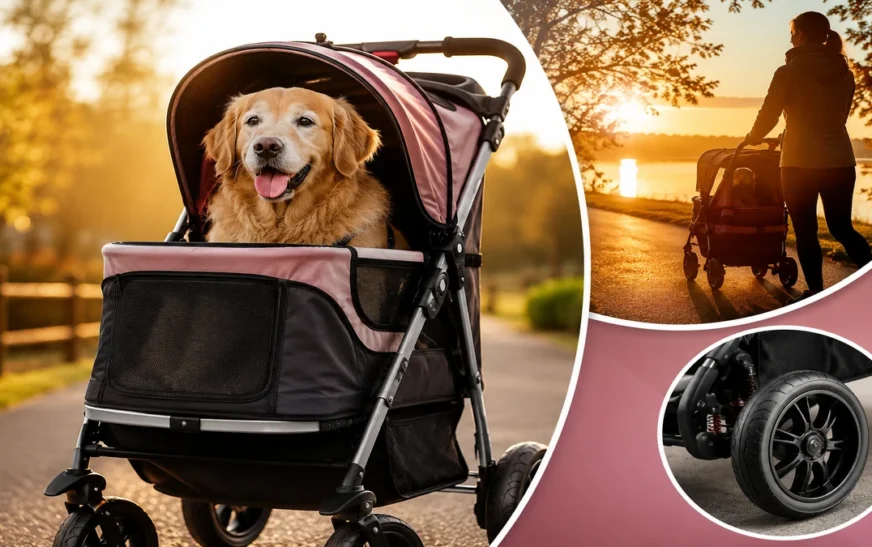 Carrito para perros: cuál elegir y cuándo lo que necesitas es otra cosa
