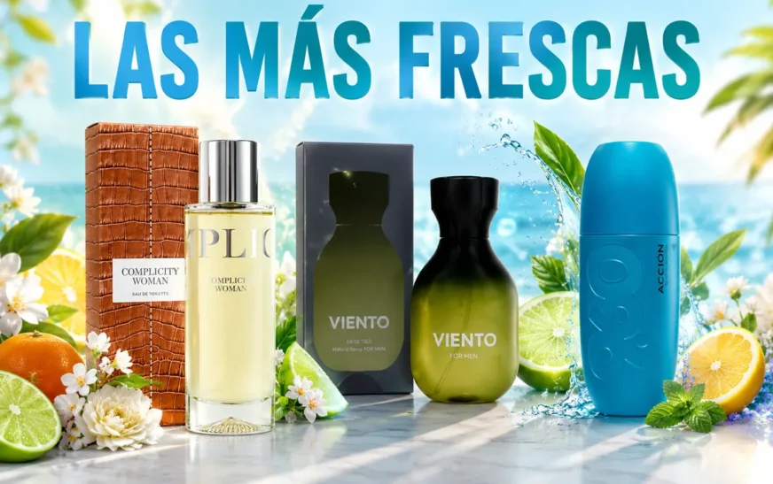 Las mejores colonias frescas de Mercadona (hombre y mujer)