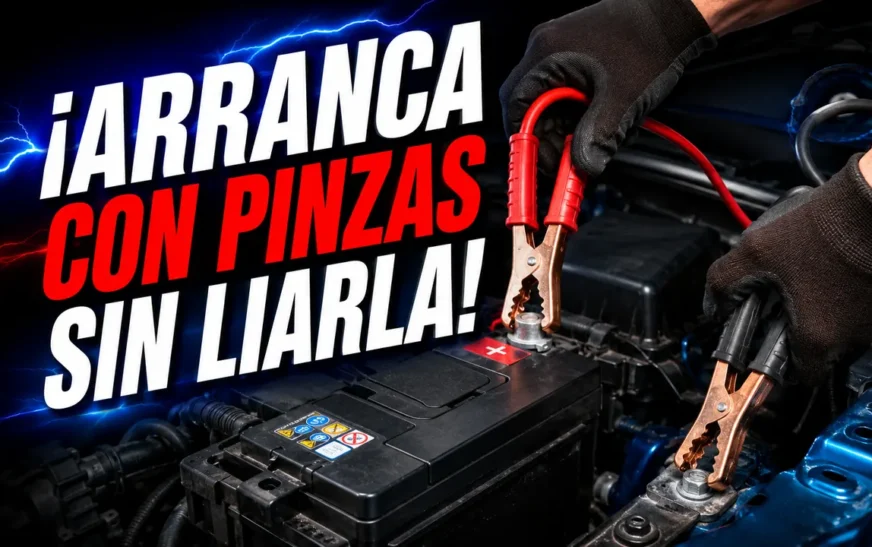 Cómo poner las pinzas al coche en el orden correcto