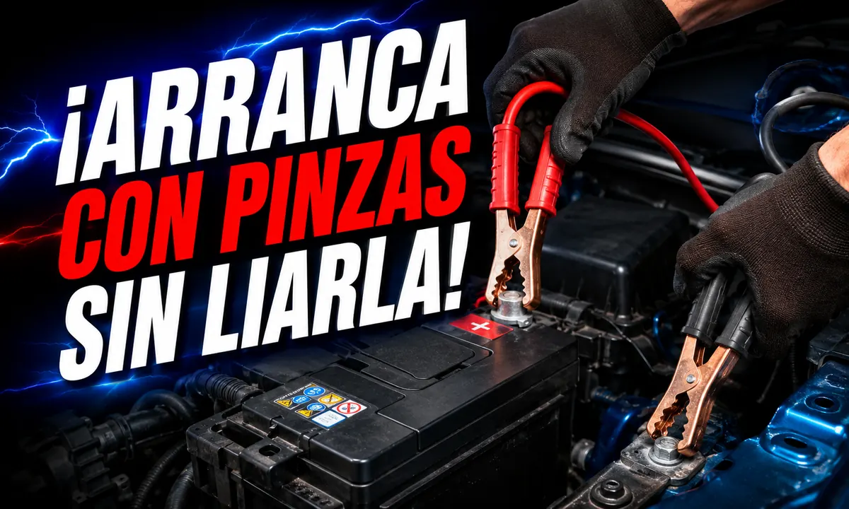 Cómo poner las pinzas al coche en el orden correcto