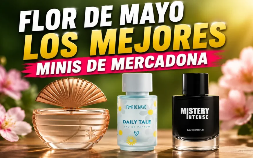 Mini perfumes Flor de Mayo de Mercadona: Daily Tale y Mistery Intense