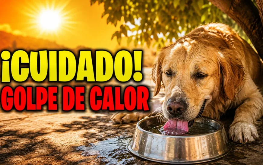 Golpe de calor en perros: síntomas, qué hacer y prevención