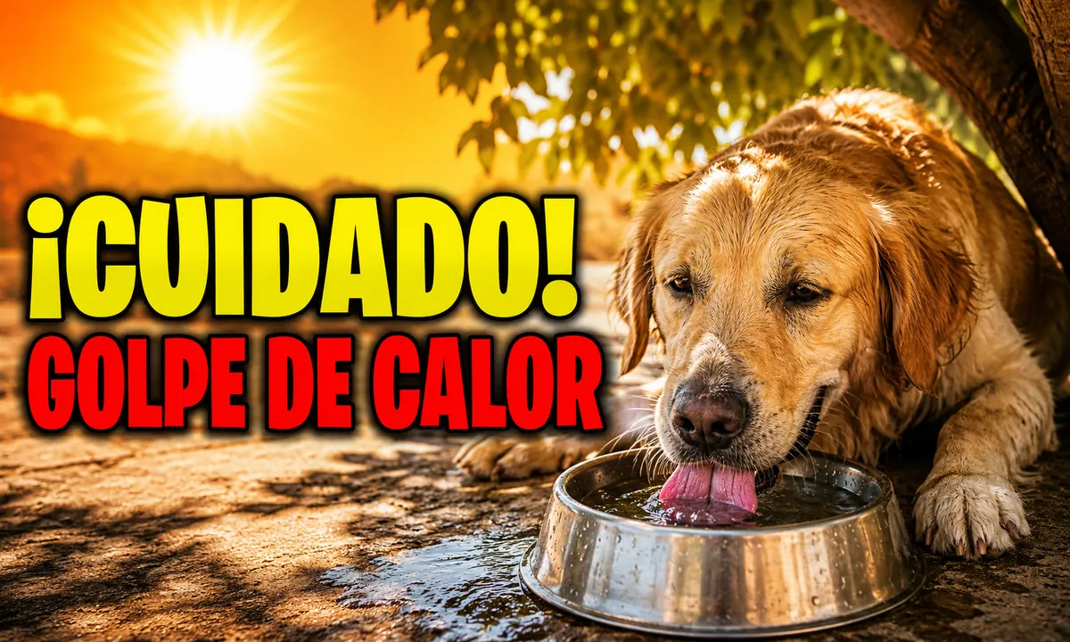 Golpe de calor en perros: síntomas, qué hacer y prevención