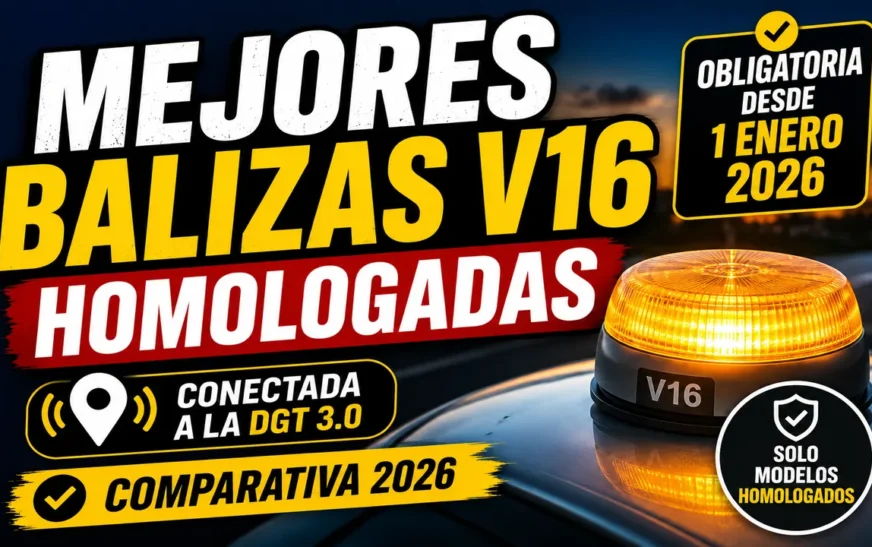 Mejores balizas V16 homologadas: cuál comprar (y cuál evitar)