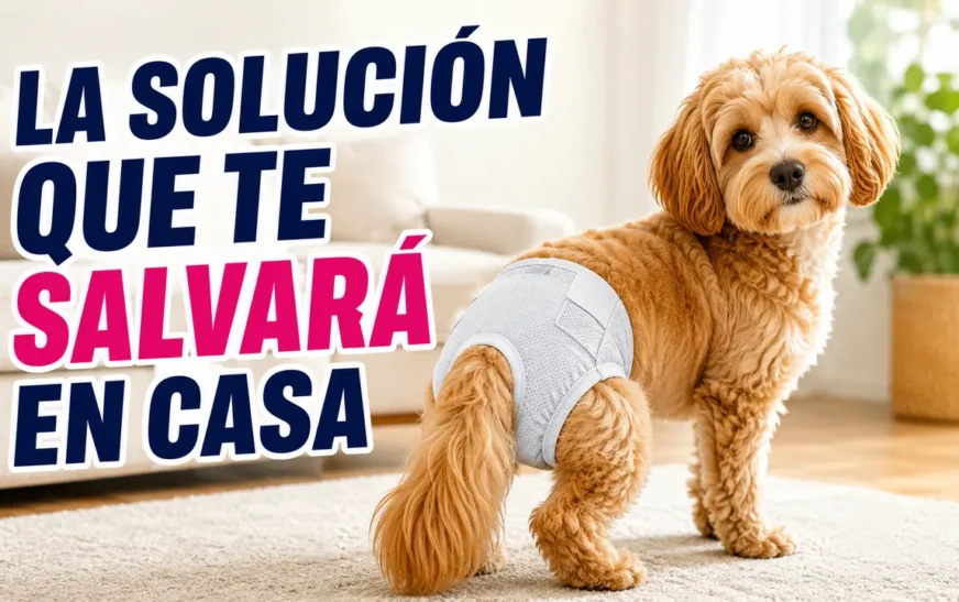 Pañales para perros: hembra, macho, desechables o lavables