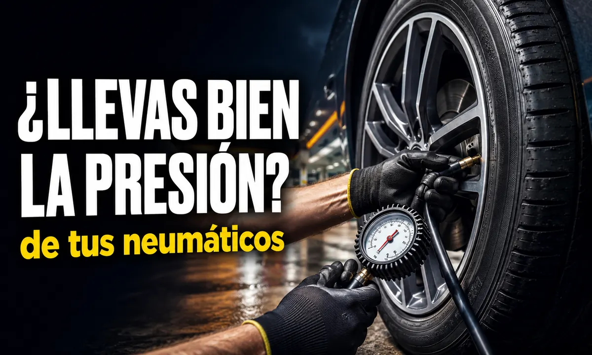 Presión de los neumáticos: cuál es la correcta para tu coche