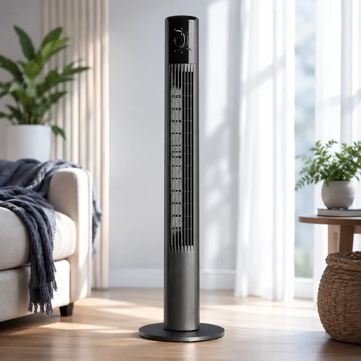 Cecotec EnergySilence 9090 Skyline Smart ventilador de torre con pantalla LED