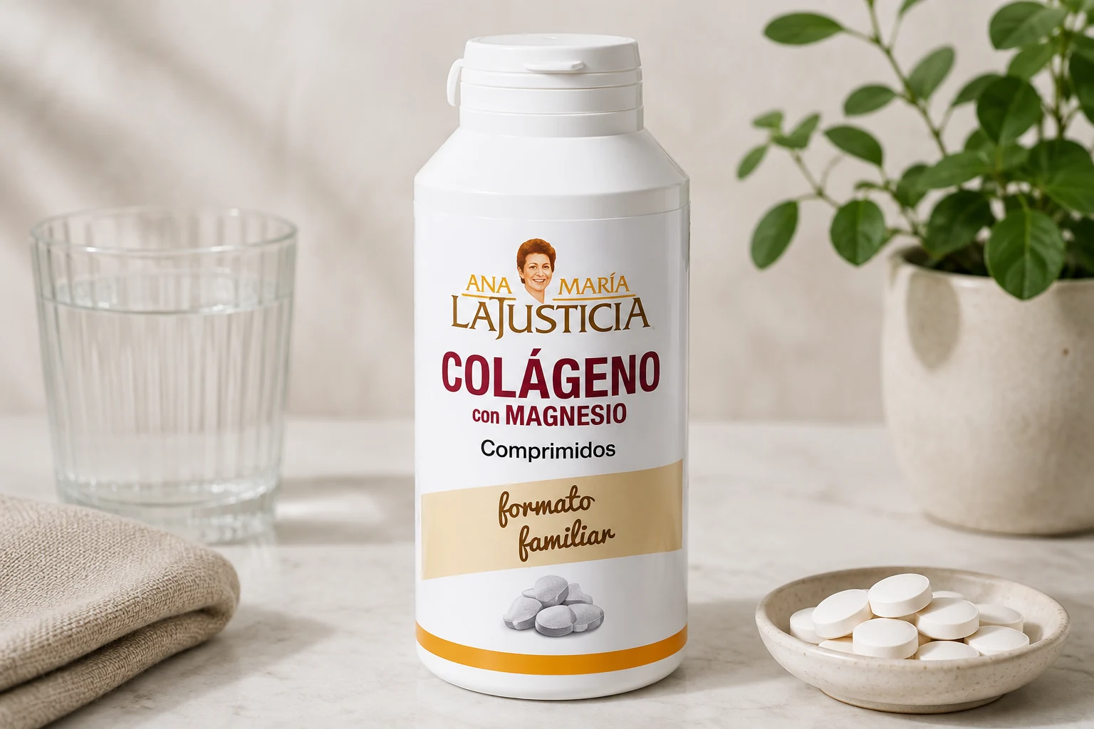 Ana María Lajusticia Colágeno con Magnesio, caja de 450 comprimidos
