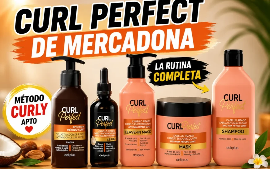 Método curly en Mercadona: todos los productos Curl Perfect y cómo usarlos