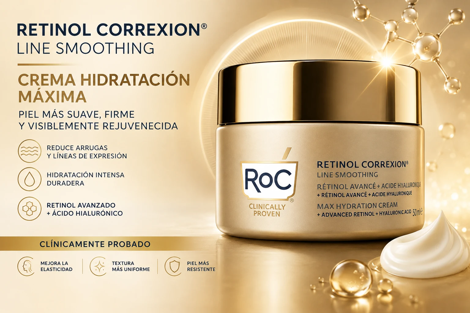 Crema RoC Retinol Correxion Line Smoothing