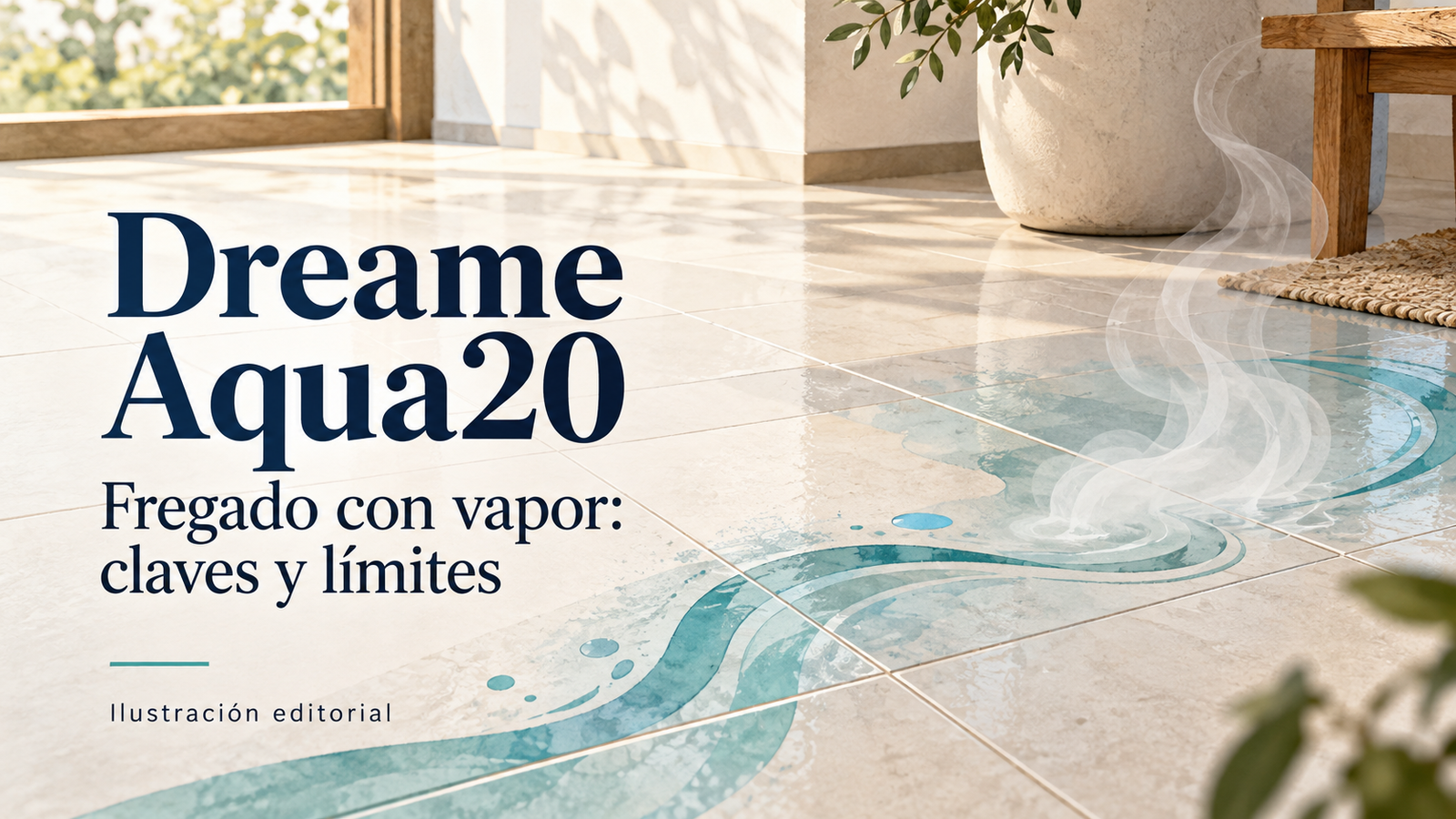 Dreame Aqua20 llega a España: qué aporta su fregado con vapor y cuánto cuesta