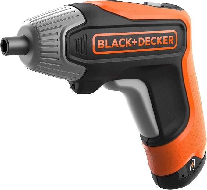 Atornillador BLACK+DECKER BCF611CK-QW naranja y negro
