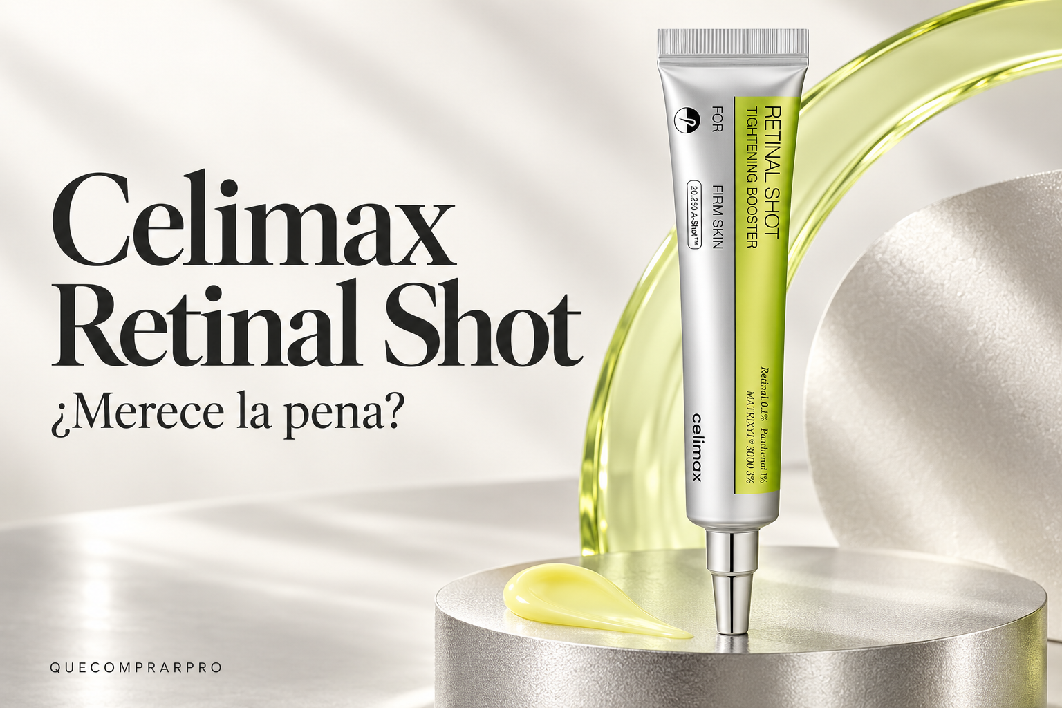 Celimax Retinal: opiniones y diferencias con Retinol Shot
