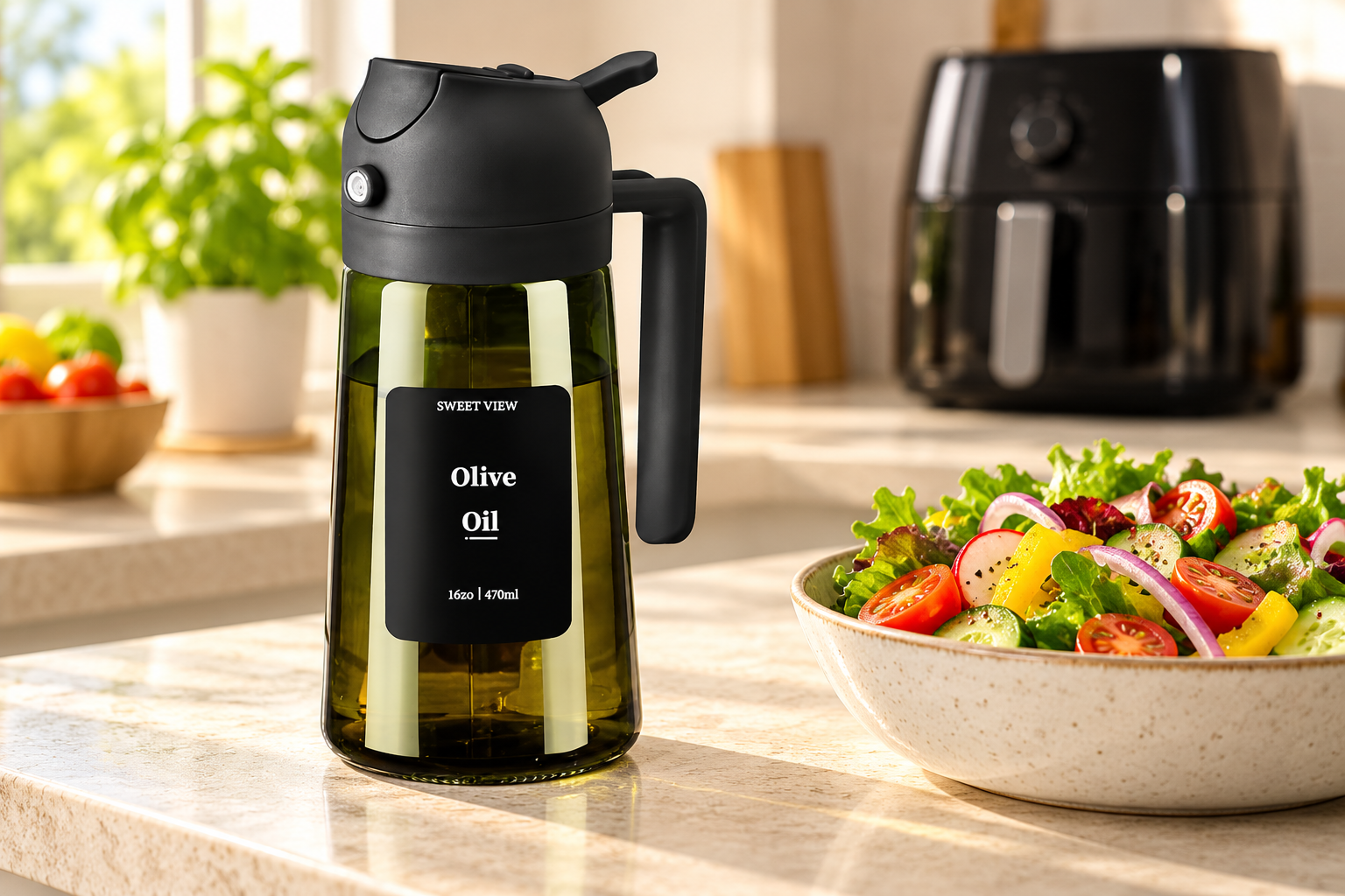 Mejores pulverizadores de aceite para cocina y freidora de aire