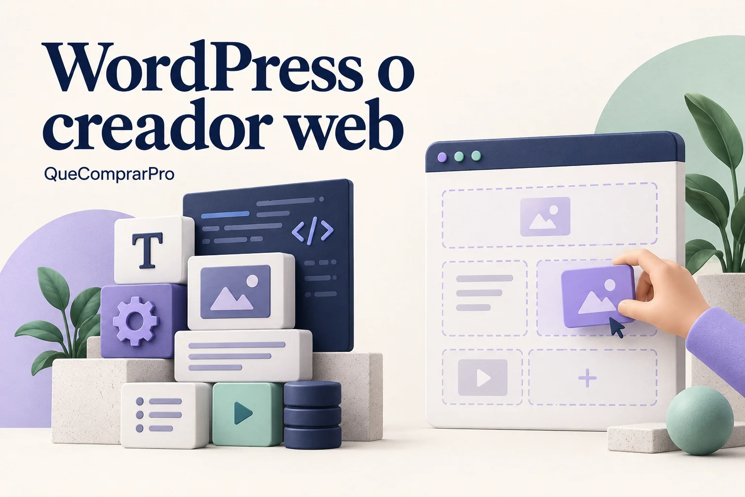 WordPress o creador de Hostinger: cuál elegir para tu página web